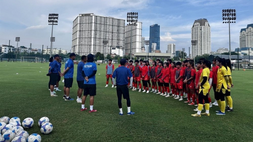 Vietnam prepare for 2026 AFC U17 Women Asian Cup finals